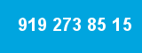 919 273 85 15 919 273 85 15